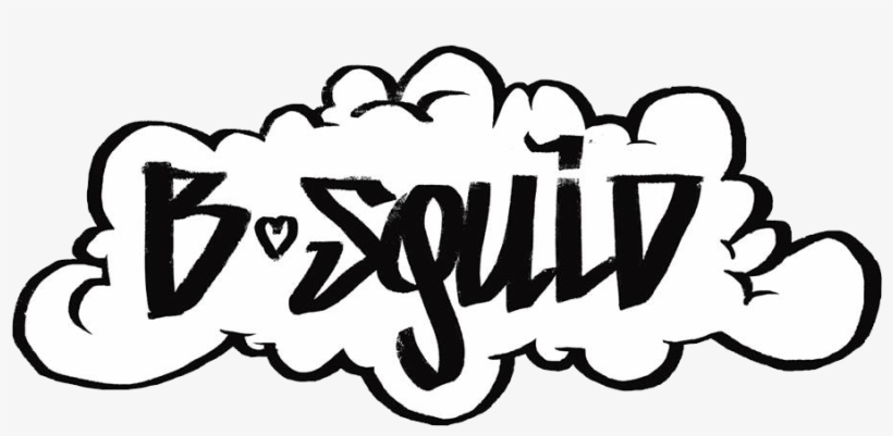 Squid Cloud Logo - White, transparent png download