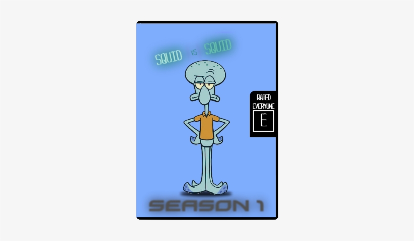 Spongebob Squid Vs Squid Dvd Season 1 - Spongebob Squarepants: Dying For Pie & Imitation, transparent png download