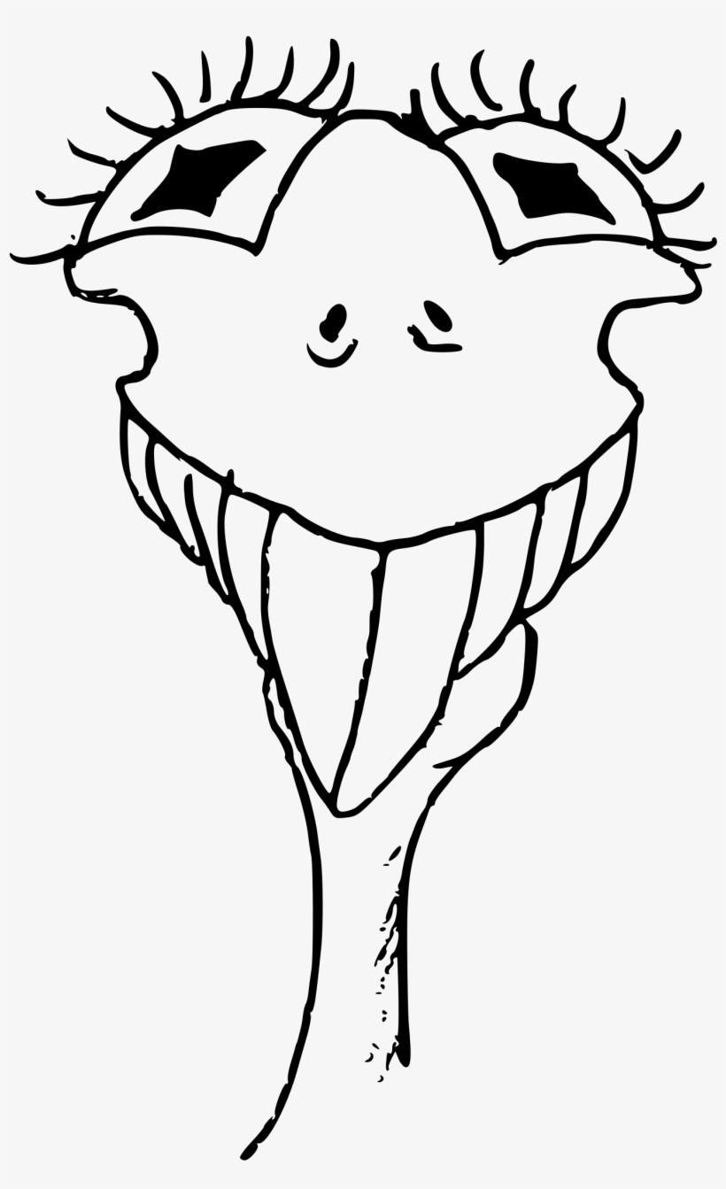 This Free Icons Png Design Of Smiling Ostrich, transparent png download