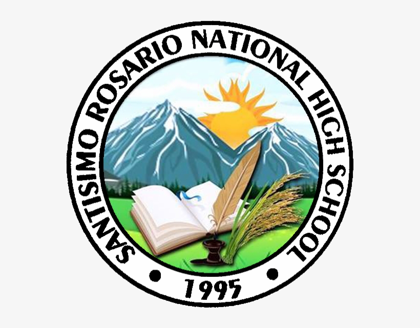 Santisimo Rosario National High School Current Seal - Camarines Sur National High School, transparent png download