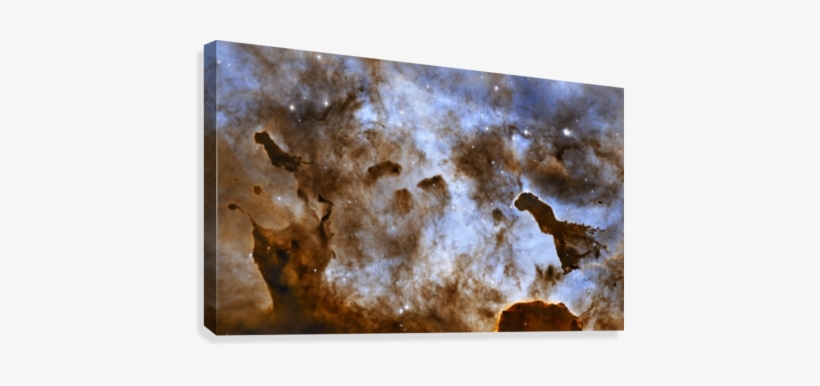 Carina Nebula Star-forming Pillars - Carina Nebula Star-forming Pillars. Poster, transparent png download