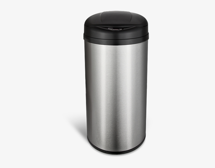 The Trash Can, And Motion Must Be Above The Sensor - Waste Container, transparent png download