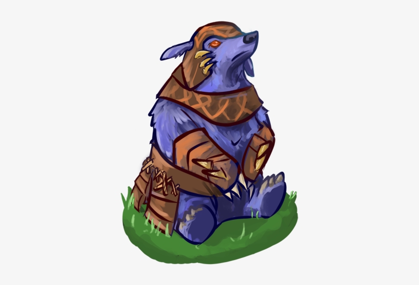 Ursa/fuzzy Wuzzy By Bread-doh - Ursa And Crystal Maiden, transparent png download