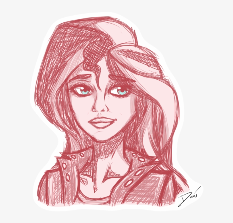 Svg Black And White Artist Fluffalodraws Bust Equestria - Sketch, transparent png download