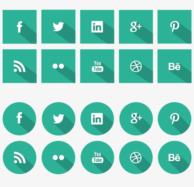 Social Icons Flat - Moby I Like To Score Album, transparent png download