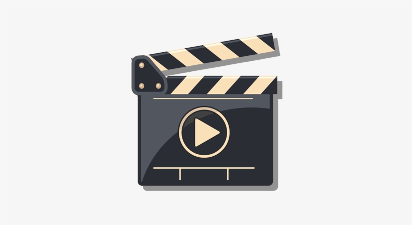Video - Clapperboard, transparent png download