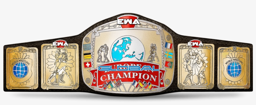 Belt Transparent Progress World Championship - Midcard Wrestling Championship Belts, transparent png download