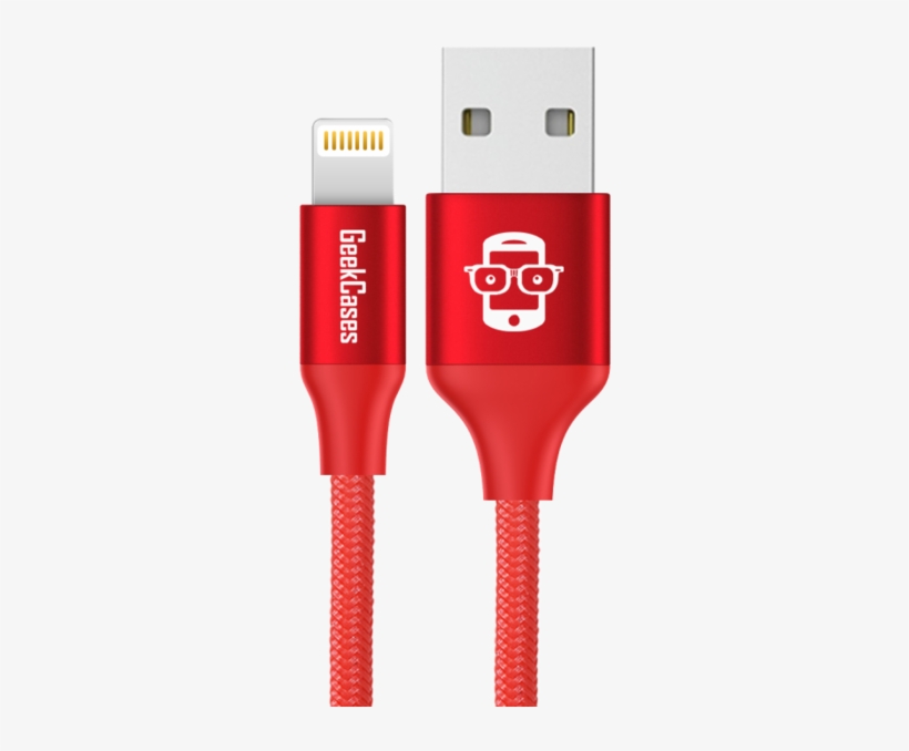 Geekcases Duré Apple Lightning - Lightning, transparent png download