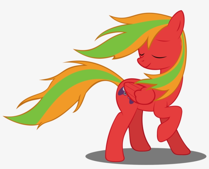 Oc Red Lightning By Pedrorabidbunny - Cartoon, transparent png download