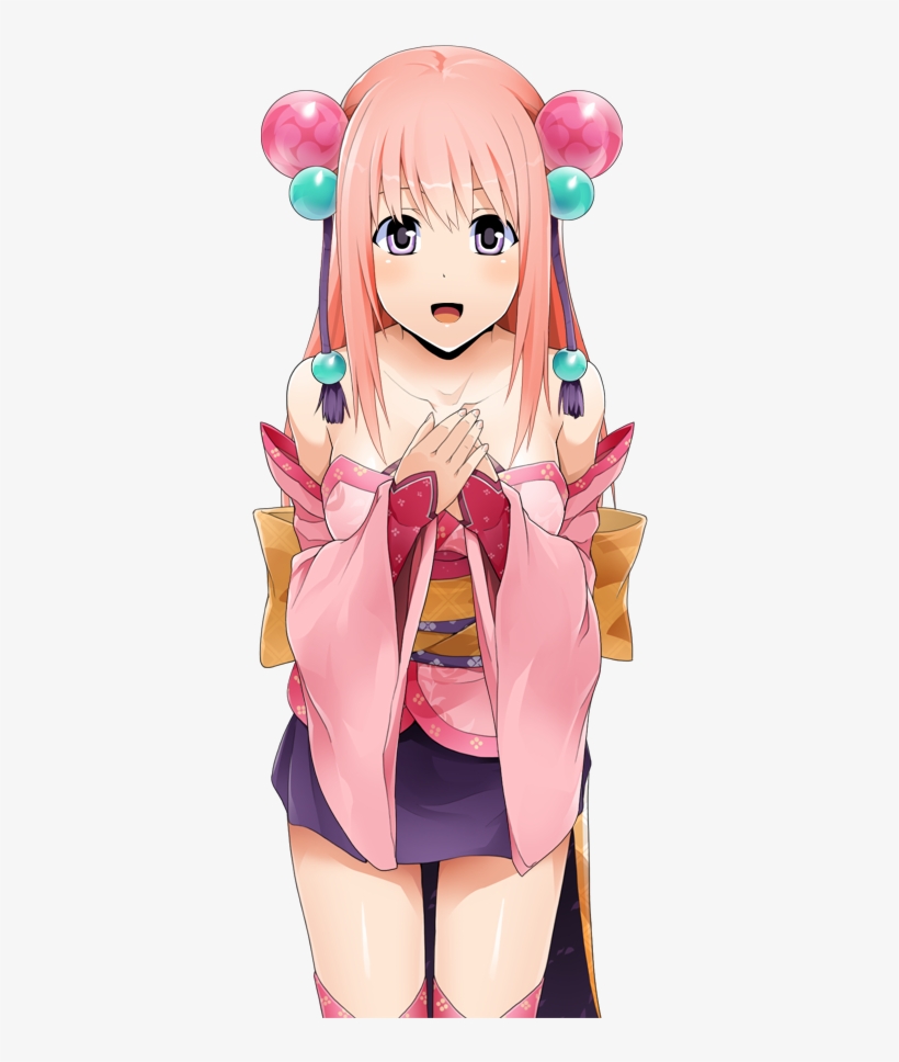 358614 Onigiri Shizuka (onigiri) Long Hair Single Tall - Shizuka Onigiri, transparent png download