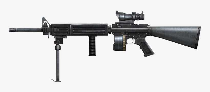 M16a3 Lmg - M4 Cqb, transparent png download