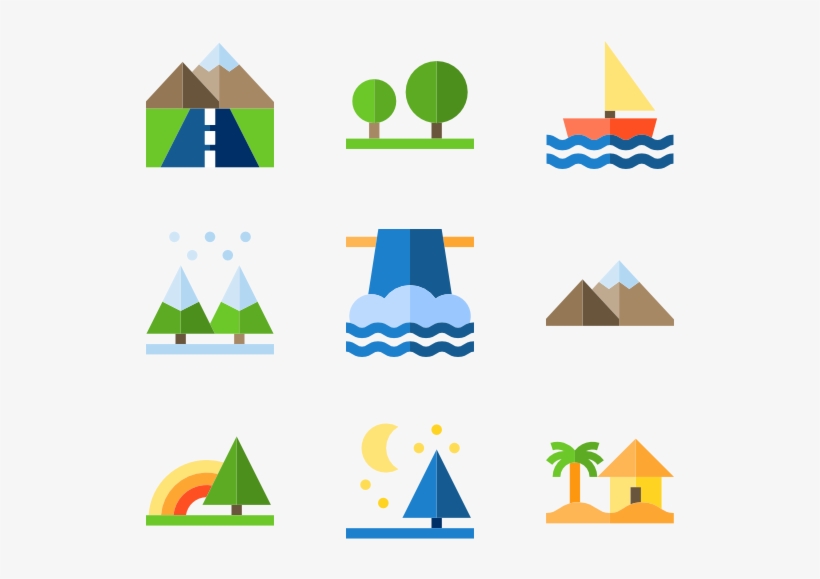 Mountain Vector Psd - Mountain Icon Vector, transparent png download