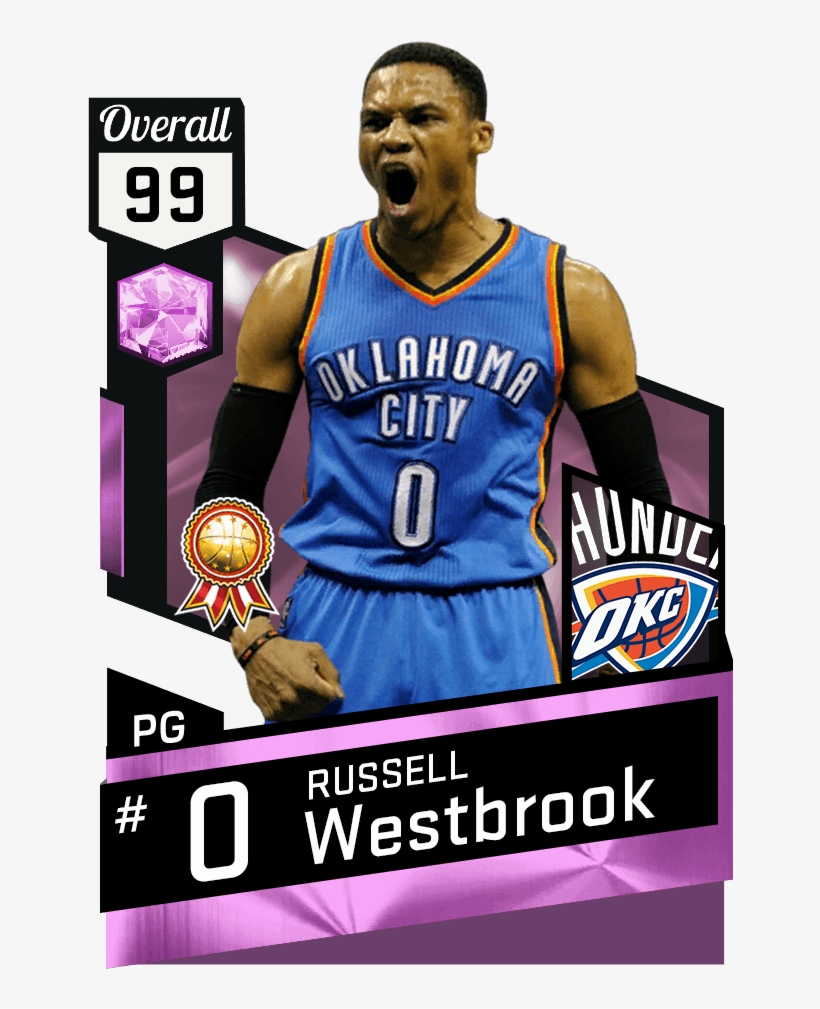 Russell Westbrook - Pink Diamond Russell Westbrook, transparent png download