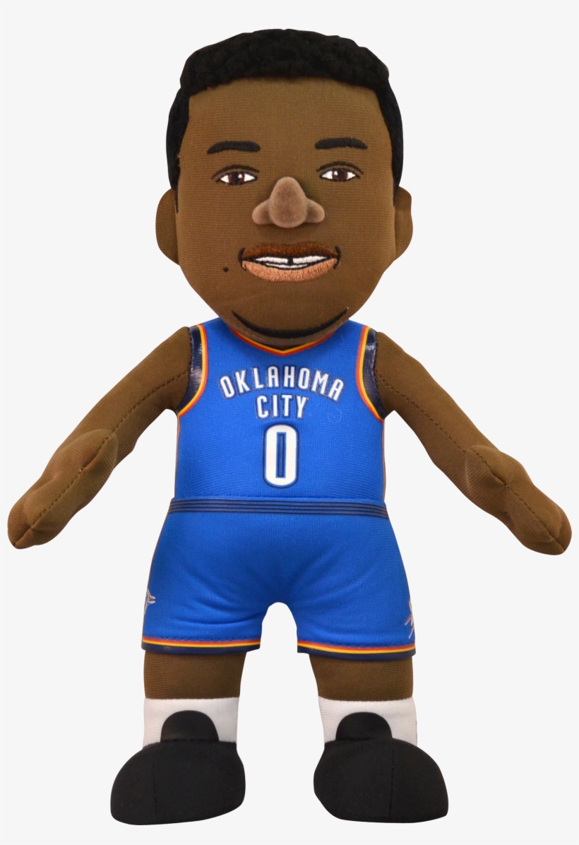Oklahoma City Thunder® Russell Westbrook 10" Plush - Bleacher Creatures Russell Westbrook, transparent png download