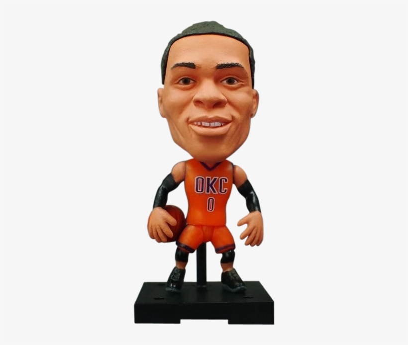Russell Westbrook Figurine / Action Figurine - Basketball, transparent png download