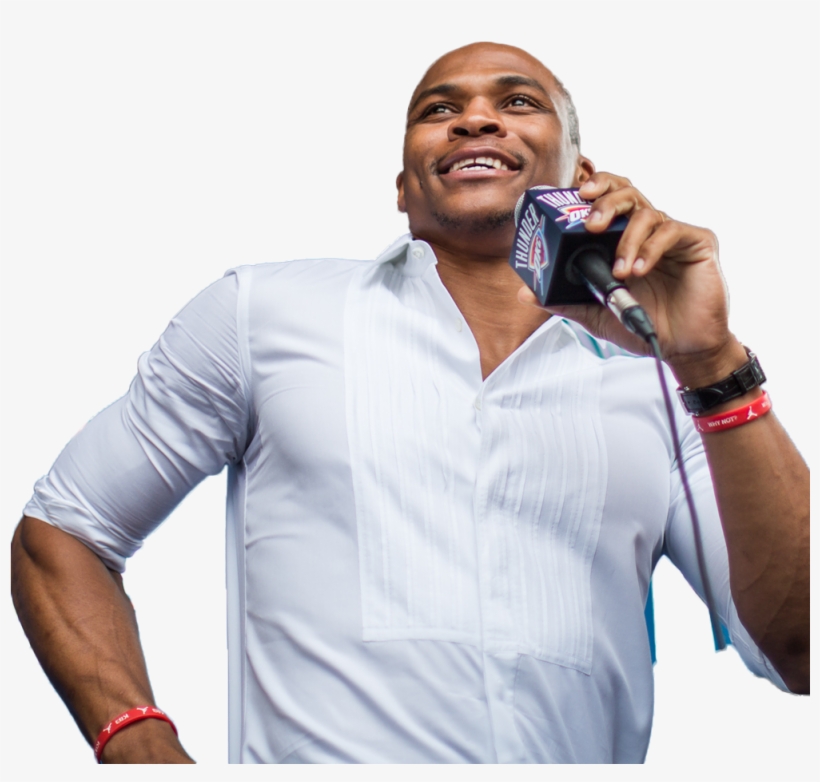 Mic - Russell Westbrook Microphone, transparent png download