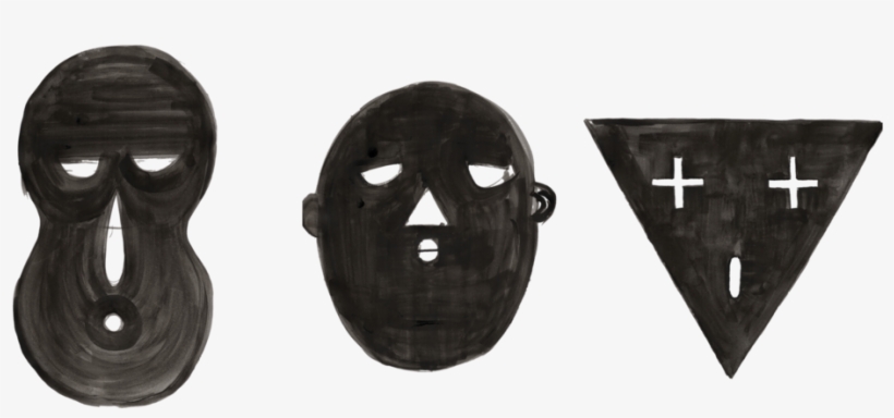 Three Masks - Mask, transparent png download