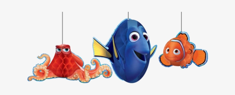 Finding Dory Honeycomb Decorations - Disney Finding Dory Honeycomb Decoration, transparent png download