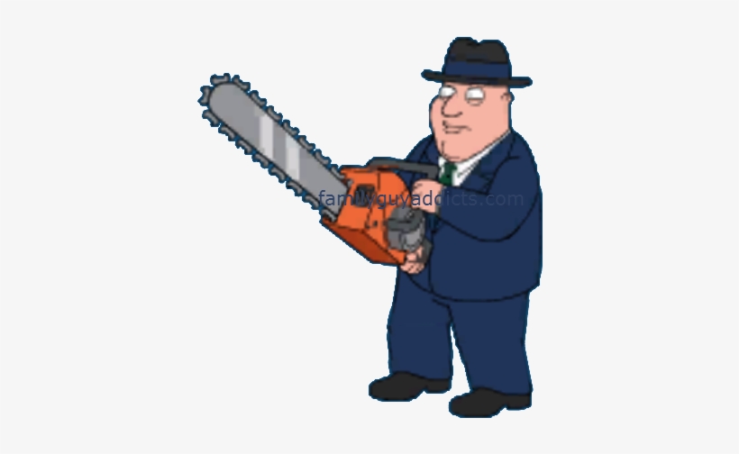 Chainsaw Henchman - Man With Chainsaw Png, transparent png download
