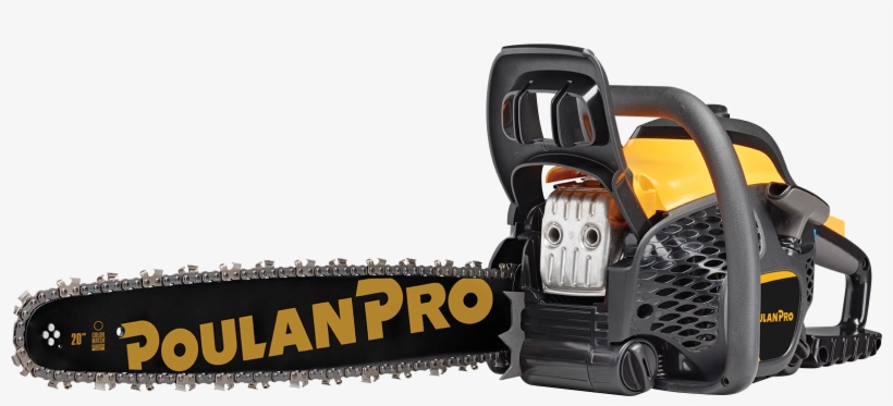 Poulan Pro 20" Gas Chainsaw Pr5020 50cc 2-cycle Engine, - Poulan Pro 20 In. 50cc Gas Chainsaw, transparent png download