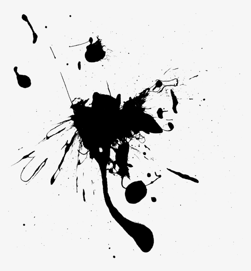 Paint Splatter Splash - Splatter Drip Png, transparent png download