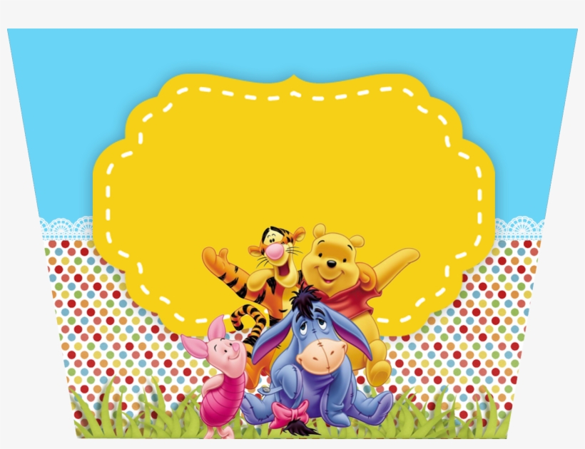 Balde De Pipoca Pooh - Hp Winnie The Pooh, transparent png download