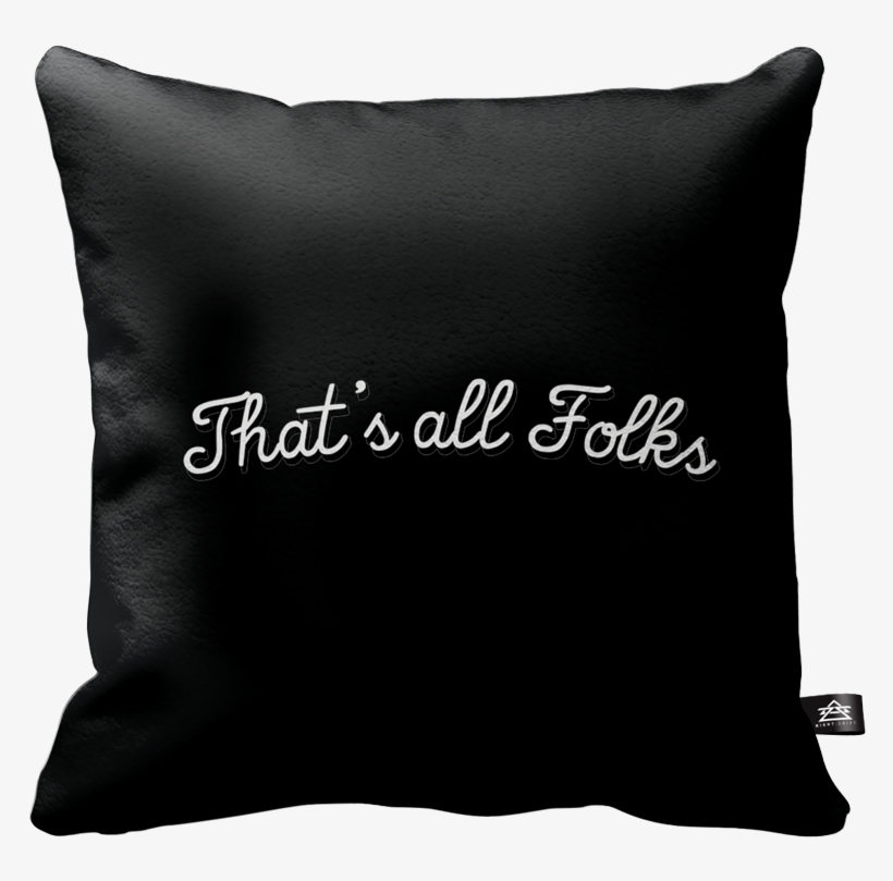 Thats All Folks Pillow - Thats All Folks Grad Cap Tassel Topper, transparent png download