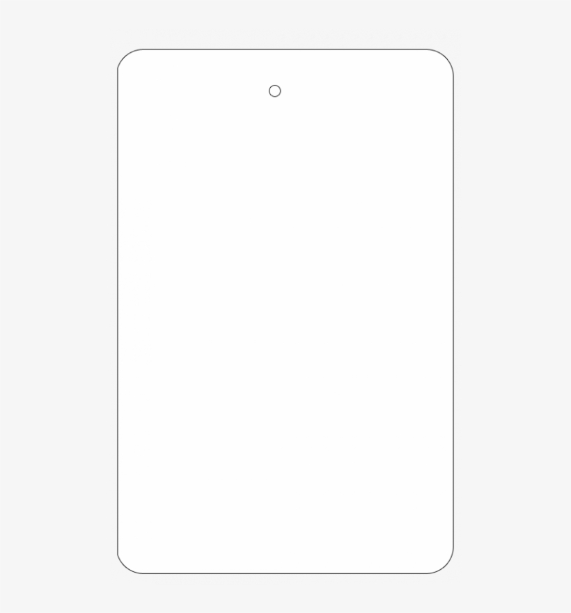 Blank Ticket White - Gadget, transparent png download