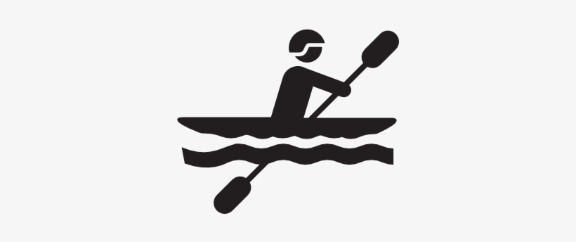 Canoeing - Kayaking Clipart Png, transparent png download