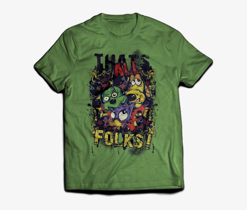 Mikey, Dingo Et Donald Comme Vous Ne Les Avez Jamais - Thats All Fokes T-shirt Tattoo Pulp Foot Asylum Rebel, transparent png download