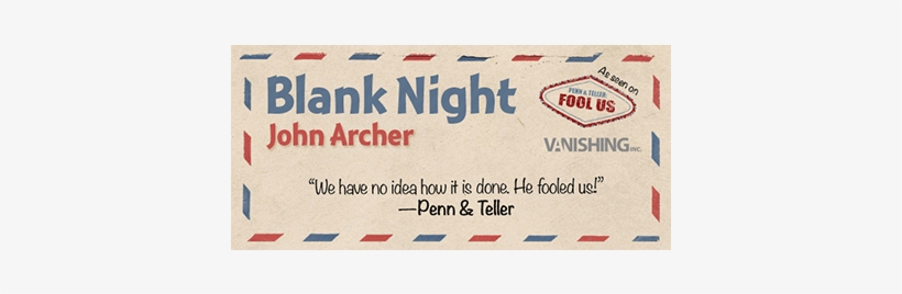 Blank Night By John Archer - Vanishing Blank Night (yellow) By John Archer, transparent png download