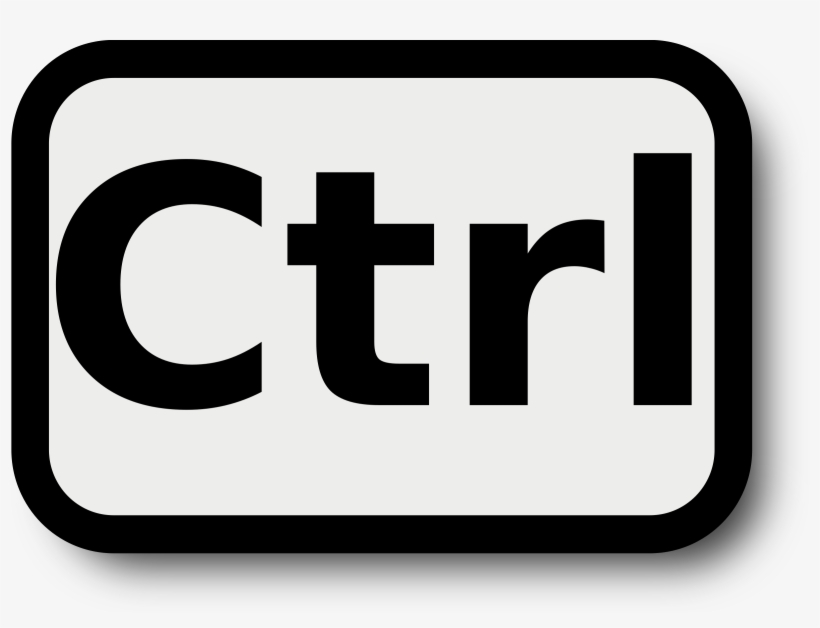 This Free Icons Png Design Of Ctrl Key, transparent png download