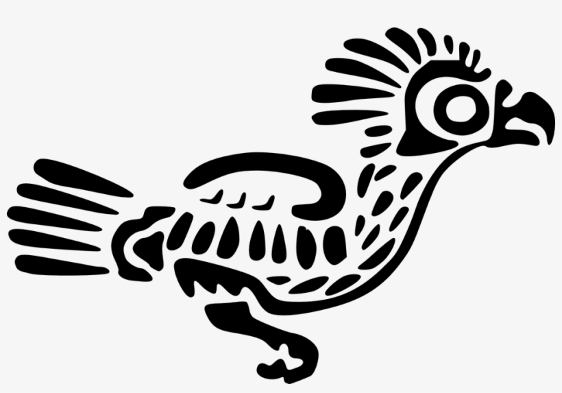 Mayan Clipart Inca Temple - Mexican Art Black And White, transparent png download