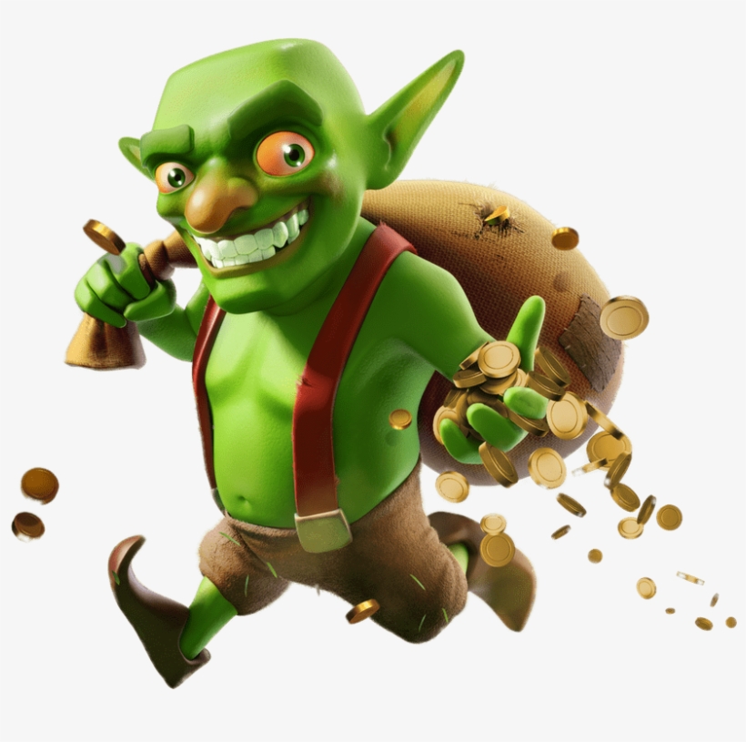 Clash Of Clans Goblin - เกม Clash Of Clans, transparent png download