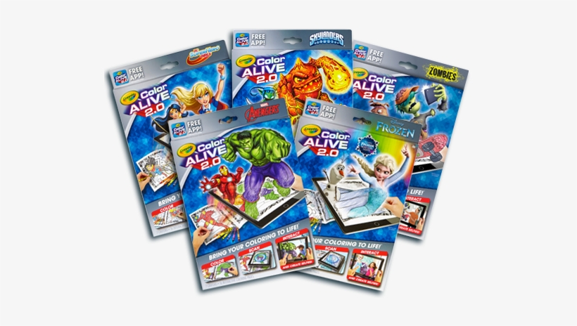 Shop Now - Crayola Color Alive 2.0, transparent png download