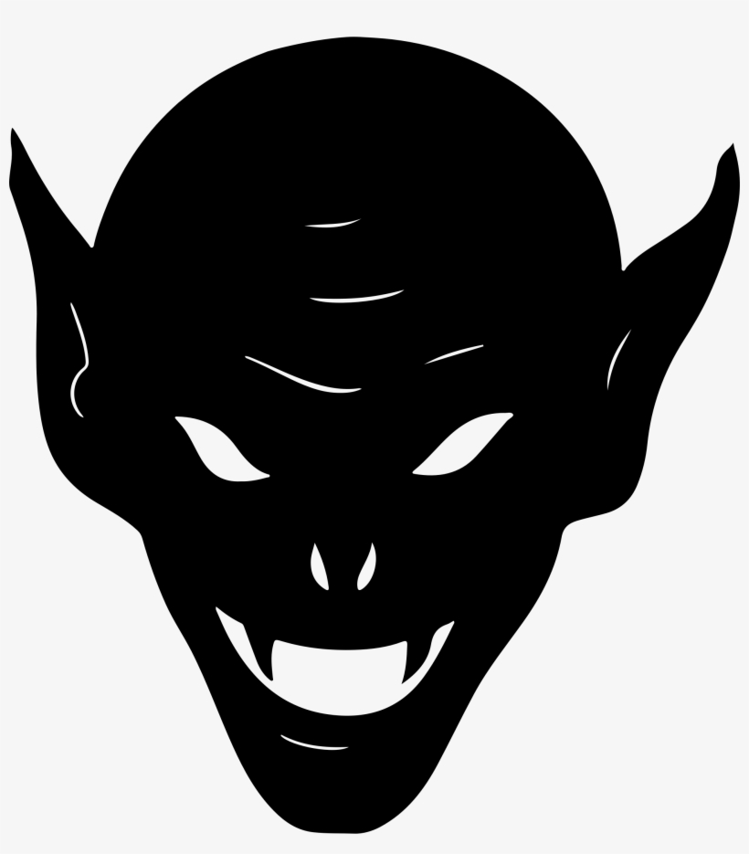 This Free Icons Png Design Of Goblin Head Silhouette Transparent PNG