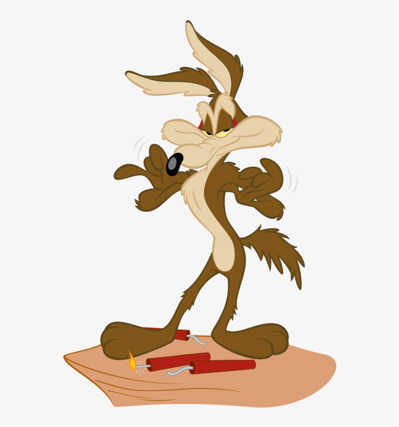 Characterart Wildecyote Lt - Coyote Looney Tunes Png, transparent png download