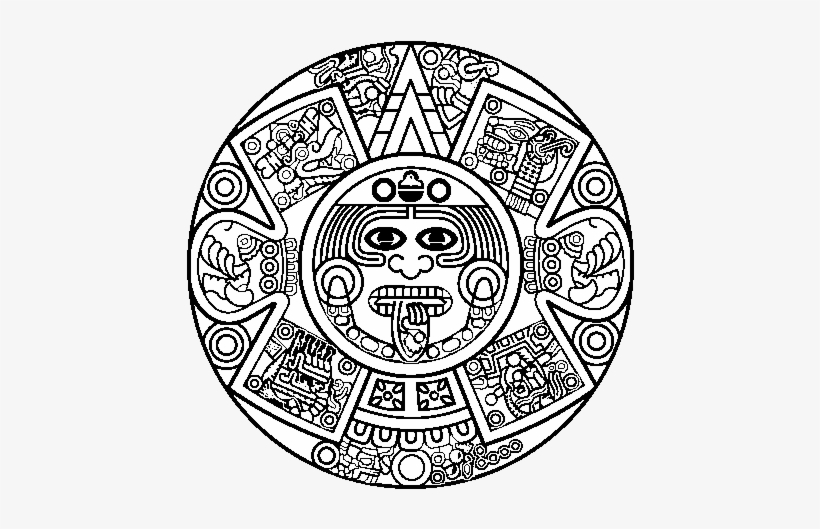 Aztec Calendar Ing Aztec Calendar Stone Calendario Azteca Para Colorear Transparent PNG Aztec Calendar Ing Aztec Calendar Stone Calendario Azteca Para Colorear Transparent PNG