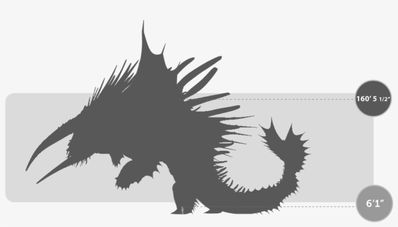 Train Your Dragon 2 Bewilderbeast Size, transparent png download