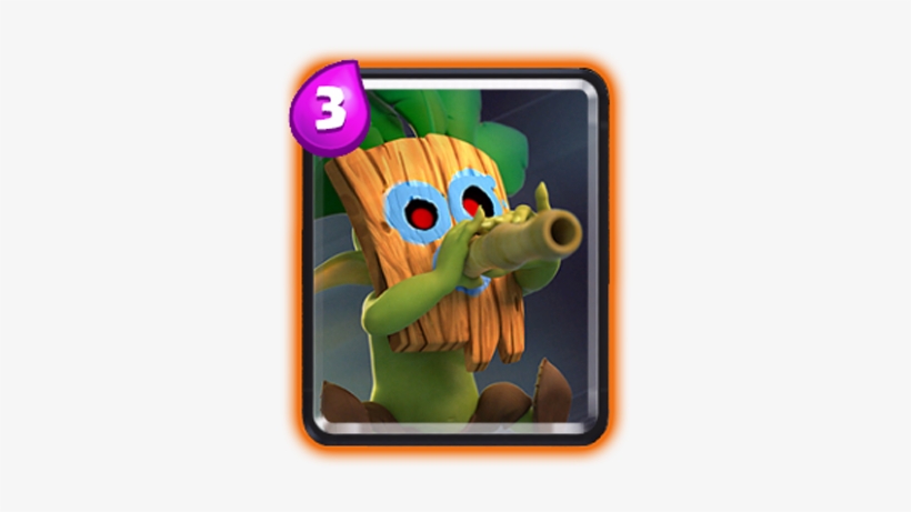 Dart Goblin Clash Royale, transparent png download