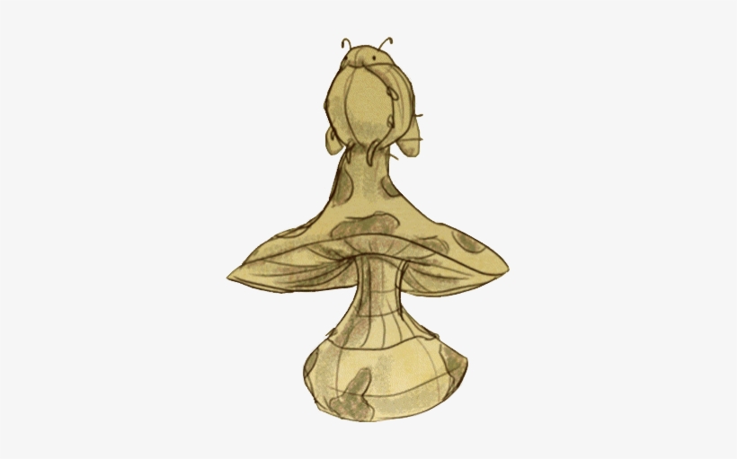 Sketch§beeflymushroom - Illustration, transparent png download