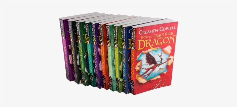 How To Train Your Dragon Collection 10 Books Box Gift - Train Your Dragon: How To Train Your Dragon, transparent png download