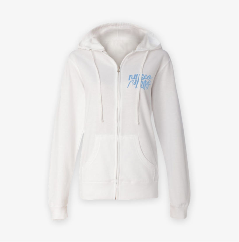 Ladies White Front - Hoodie, transparent png download