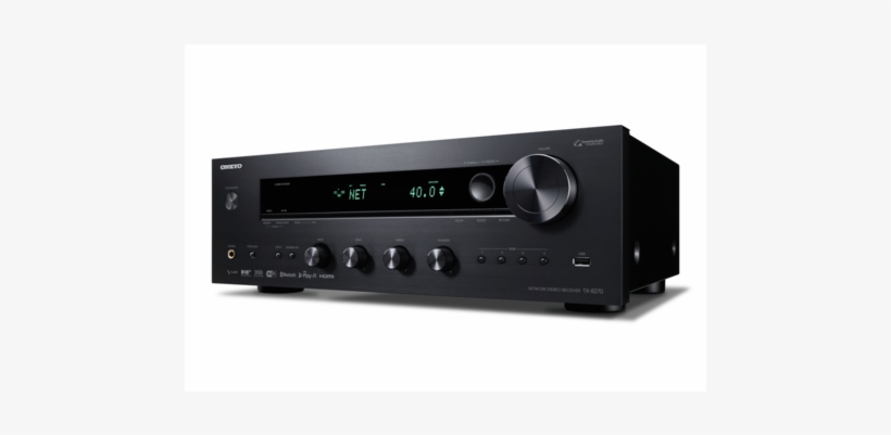 B Angled Left R640x320 \ - Onkyo Tx-8270 Network Stereo Receiver, transparent png download