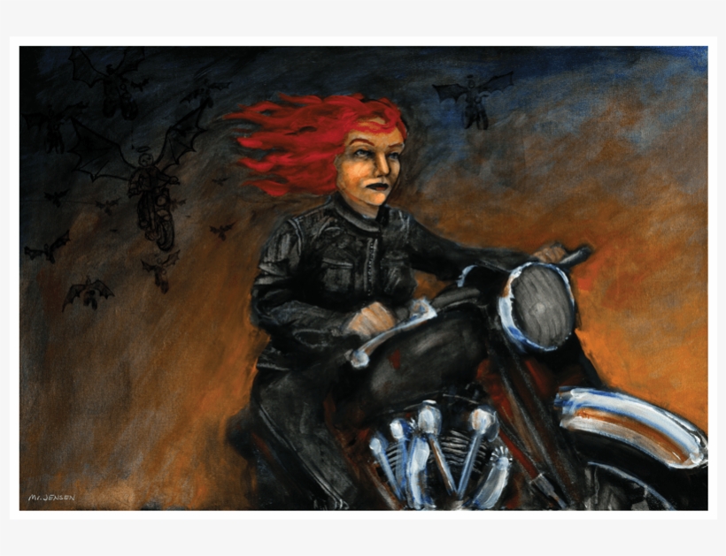 Black Lightning Art Print - Art, transparent png download