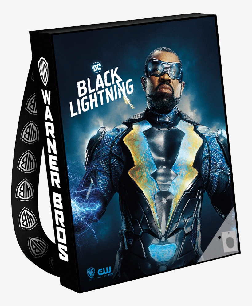 #blacklightning Is Getting A Collectible Bag & Pin - Comic Con Bags 2018, transparent png download