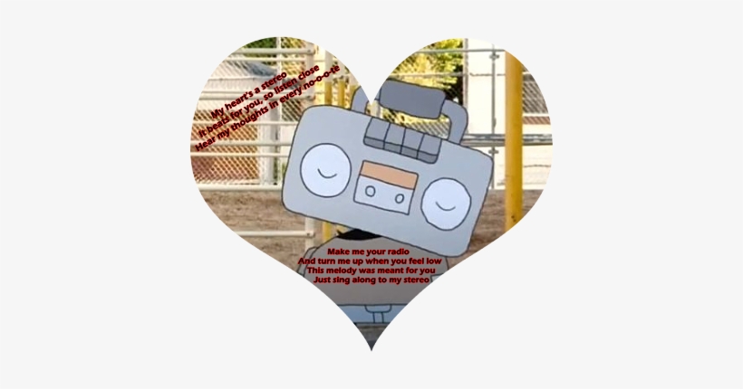Stereo Heart - Cartoon, transparent png download