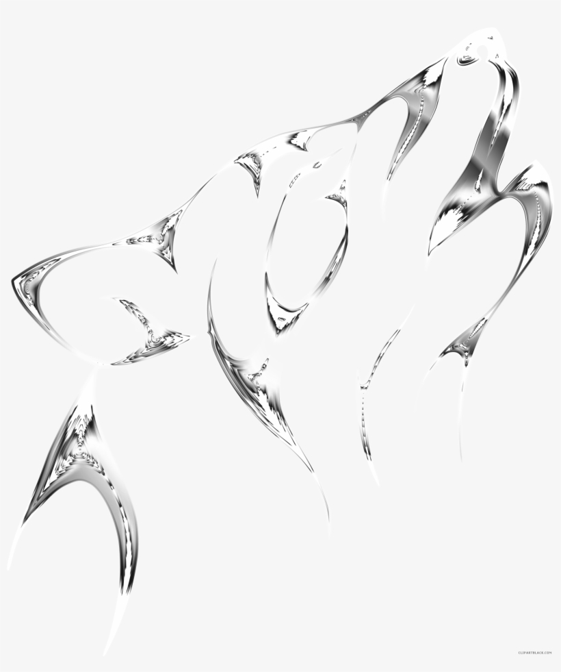 Wolf Animal Free Black - Wolf Spirit No Background, transparent png download