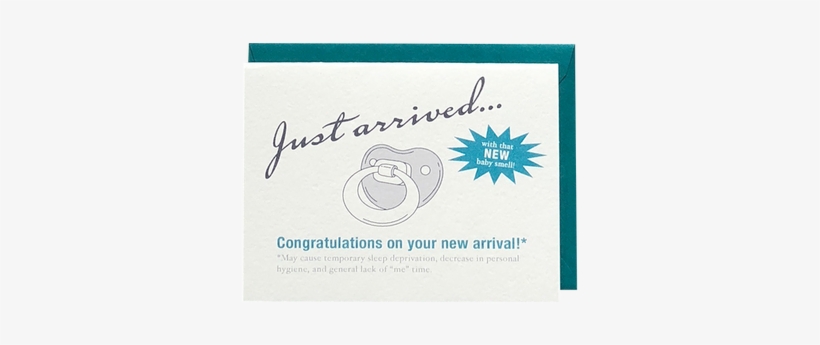 Congratulations On Your New Arrival * - Envelope, transparent png download
