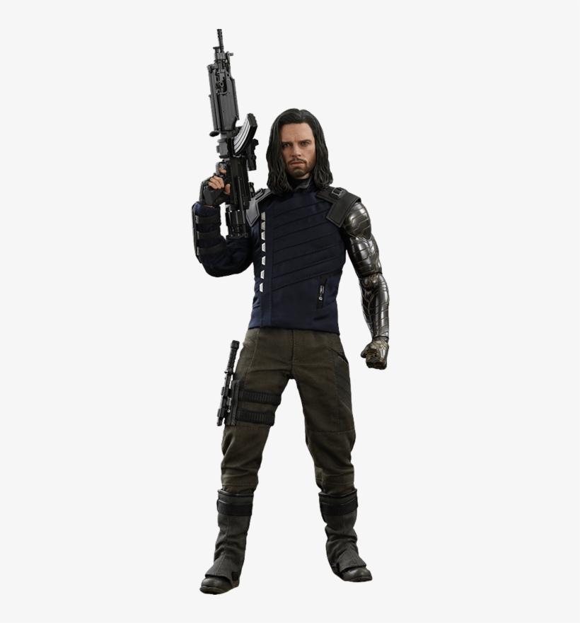 Bucky Barnes - Black Medium Armor, transparent png download